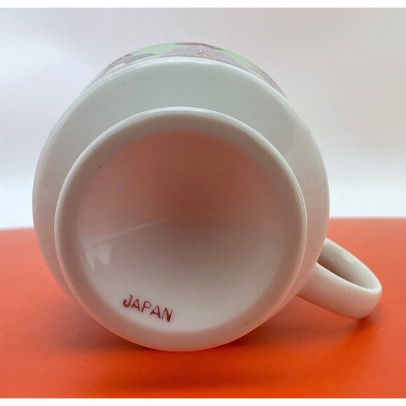 Vintage 70s coffee cup, Irish coffee, ceramic footed mug, Japan - Picture 10 of 10